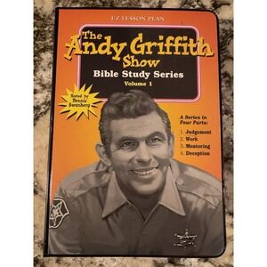 The Andy Griffith Show Bible Study Series Vol. 1 Cassette VHS Vintage